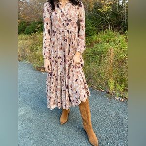 Aritzia Wilfred Barossa Maxi Dress